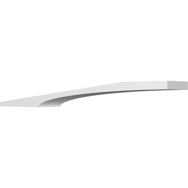 Ekena Millwork 5 1/2-in. W x 36-in. D x 40-in. H Westlake Architectural Grade PVC Knee Brace BRCP055X36X40WTL - main